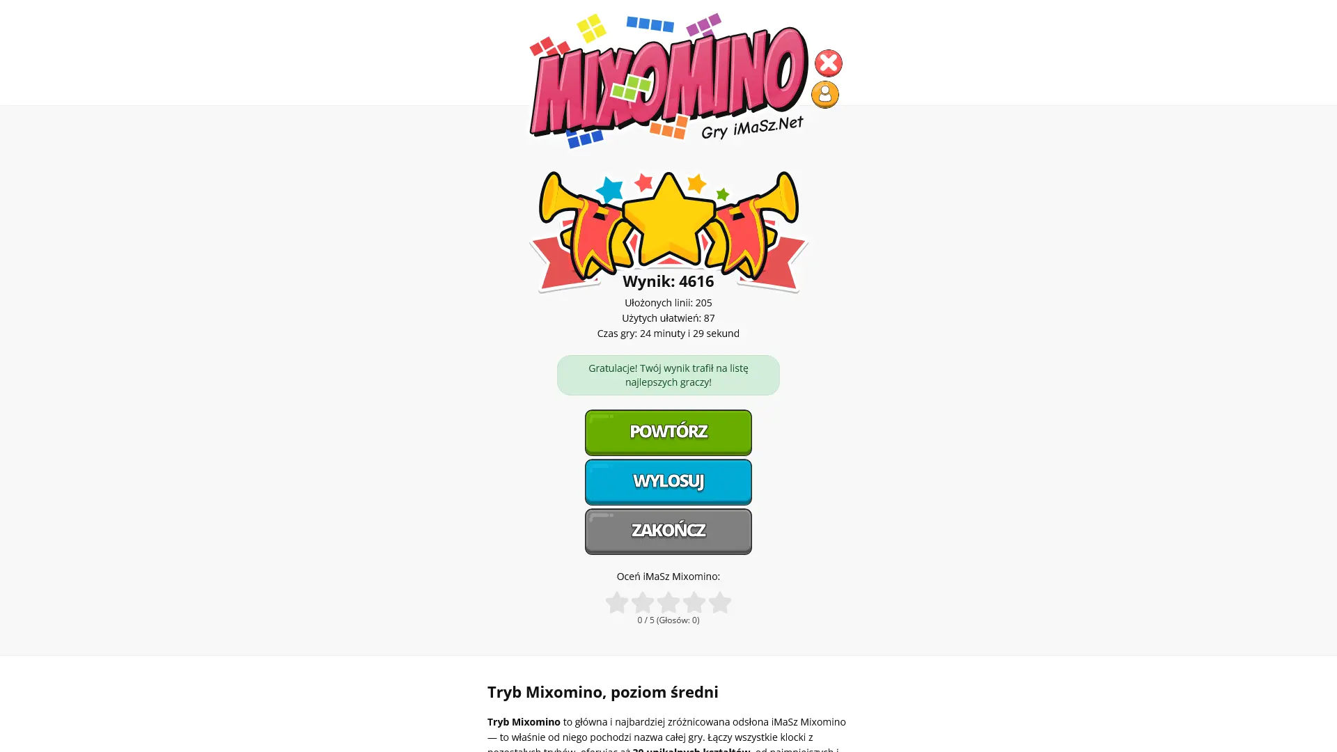 iMaSz Mixomino - screenshot 4