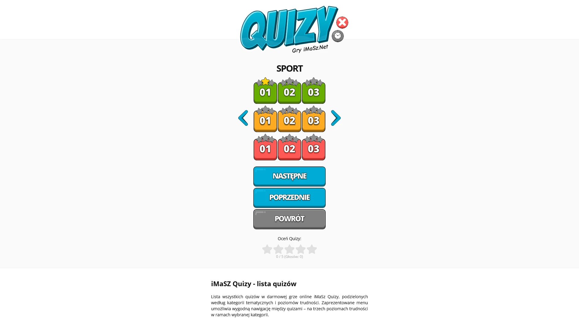 iMaSz Quizy - screenshot 4