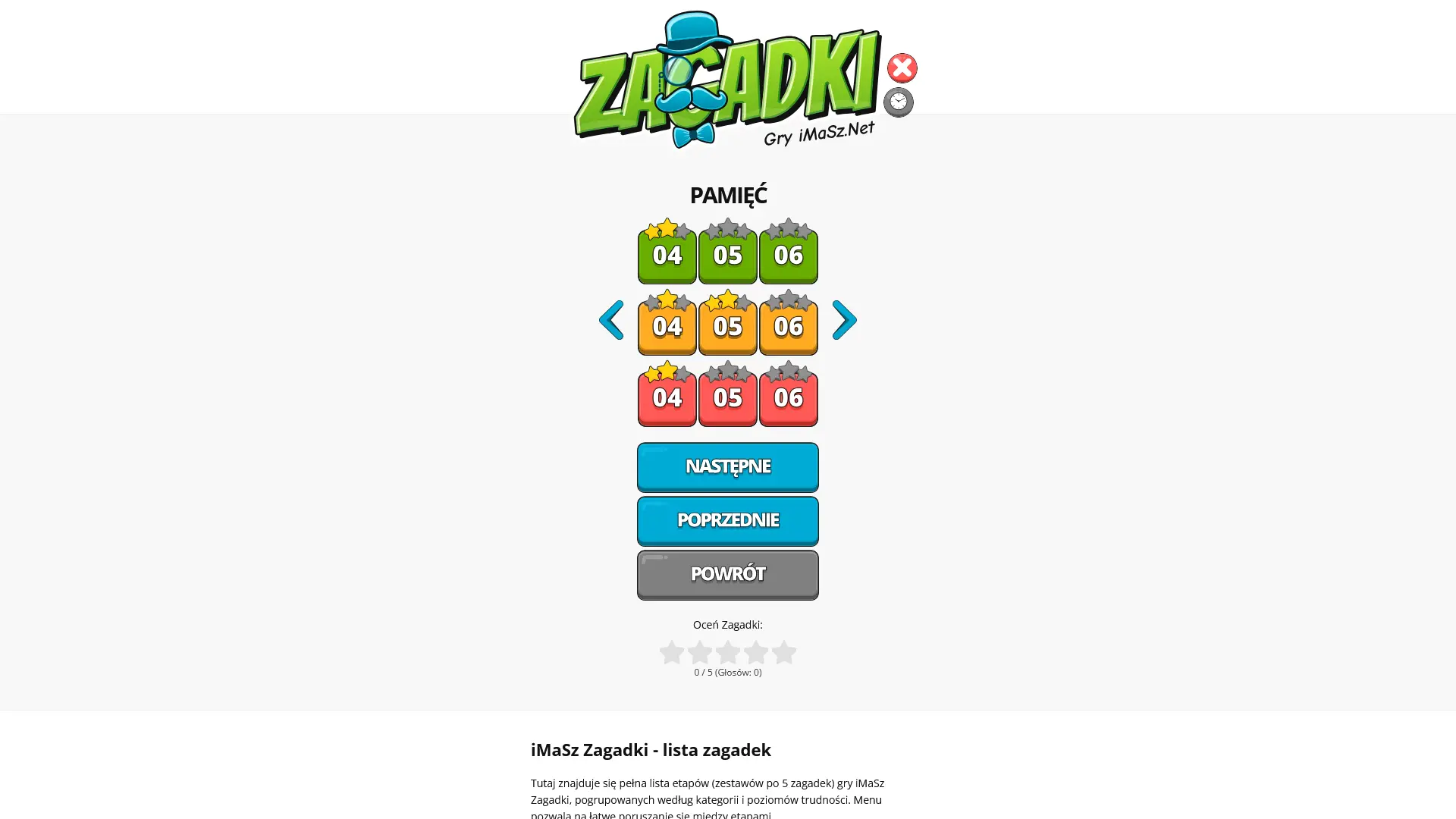 iMaSz Zagadki - screenshot 4